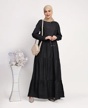 Comfort Max Fine Denim Maxi Dress - Black
