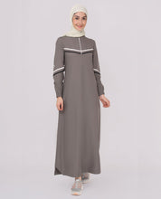 Smoked Slate Casual Style Jilbab