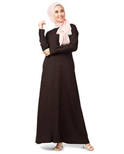 Silk Route© Slim Cocoa Maxi Dress Abaya Maxi Dress Jilbab Medium 54