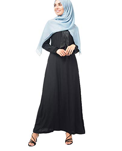 Silk Route© Slim Cocoa Maxi Dress Abaya Maxi Dress Jilbab Medium 54