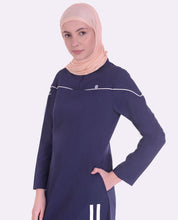 Navy Blue Sporty Jilbab