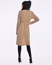 Silk Route Latte Brown Smart Look Midi Small