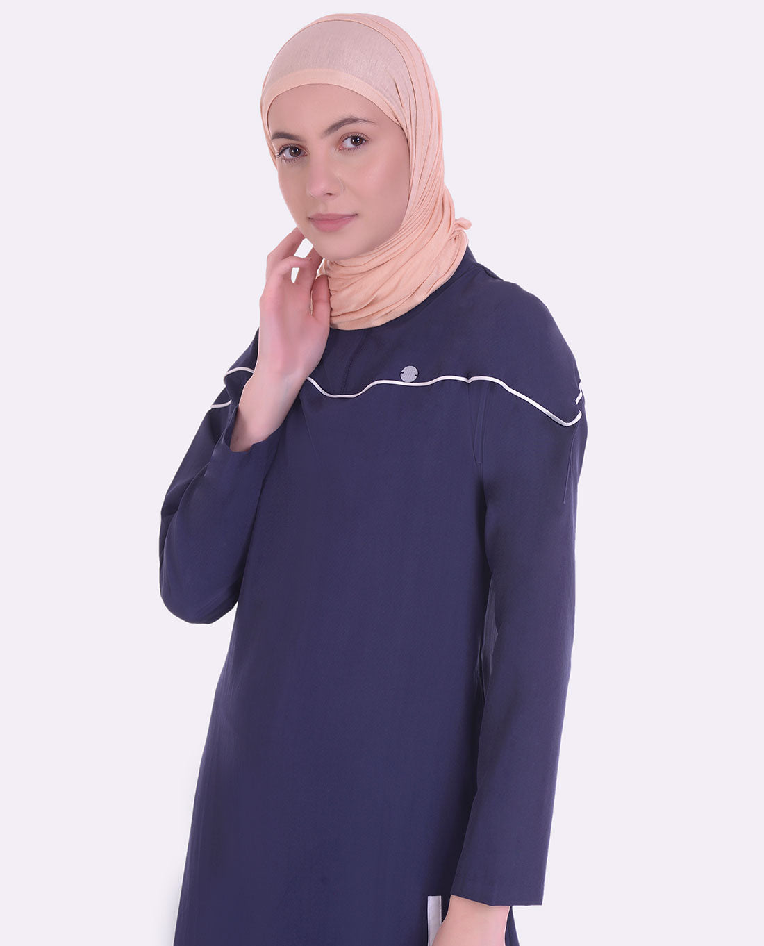 Navy Blue Sporty Jilbab