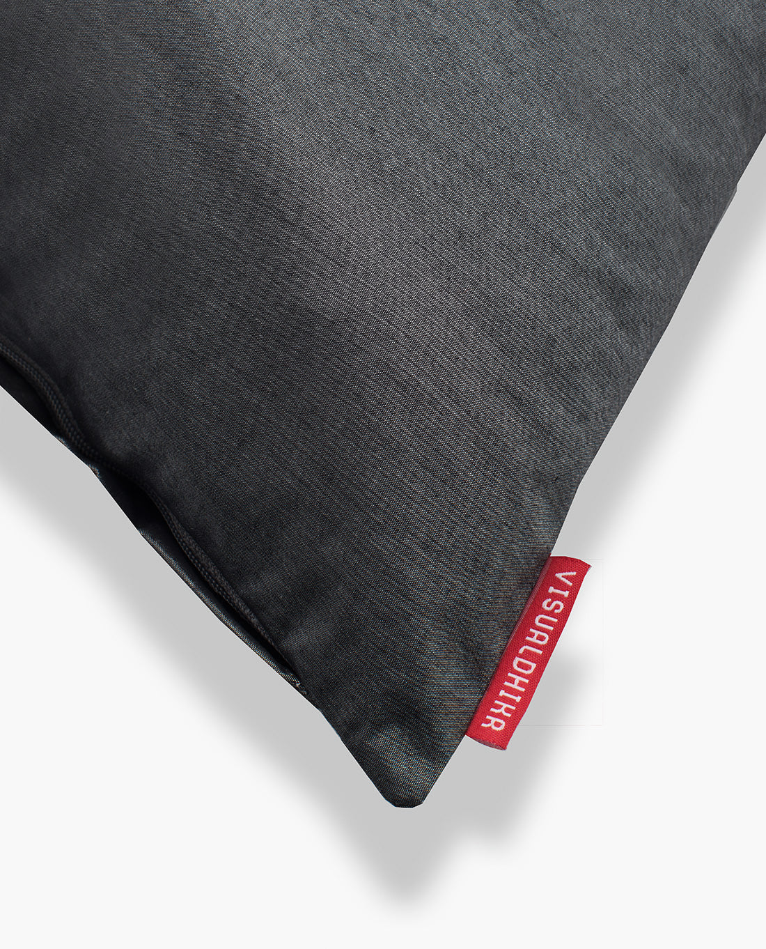 Visual Dhikr Lantern Embroidery Cushion Cover - Black / Mocha