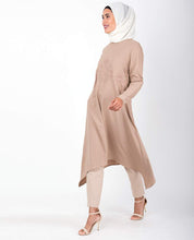 Silk Route London Beige Handkerchief Embroidered Midi Dress Medium