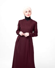 Silk Route© Cherry Double Pleat Abaya Maxi Dress Jilbab Small 58