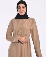 Silk Route Latte Brown Smart Look Midi Small