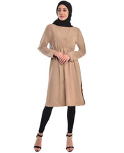 Silk Route Latte Brown Smart Look Midi Small