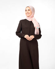 Silk Route© Slim Cocoa Maxi Dress Abaya Maxi Dress Jilbab Small 54