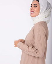 Silk Route London Beige Handkerchief Embroidered Midi Dress Medium