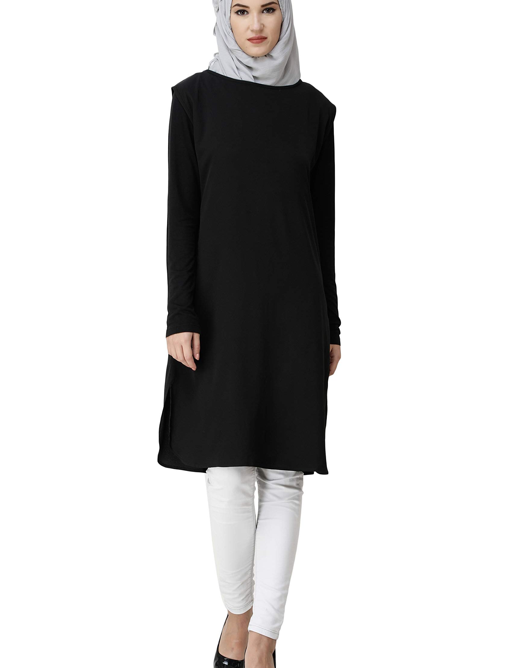 Silk Route© Boat Neck Beige Poly Slip Dress XLarge Tall