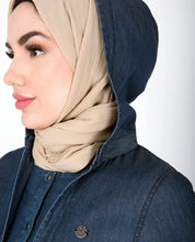 Silk Route Mock Jacket Denim Jilbab Small 56
