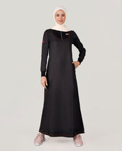 Blissful Black Fine Look Jilbab