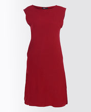 Rumba Red Rayon Slip Dress