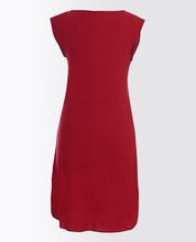 Rumba Red Rayon Slip Dress