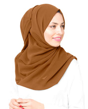Pumpkin Spice Poly Georgette Scarf