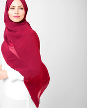 Virtual Pink Poly Georgette Scarf