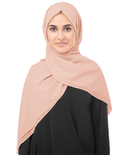 Pale Mauve Georgette Scarf
