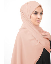 Pale Mauve Georgette Scarf