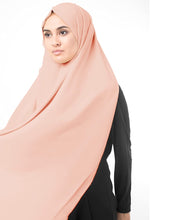 Pale Mauve Georgette Scarf