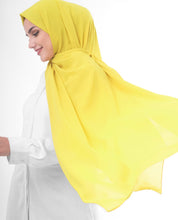 Celery Poly Georgette Scarf